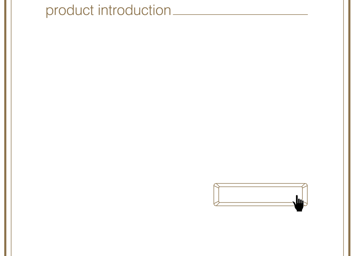 PRODUCT INTRODUCTION